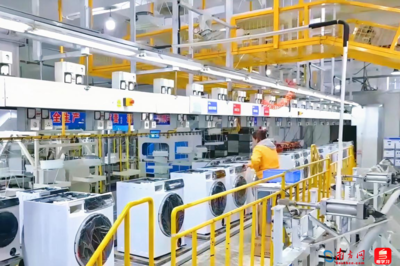 智能躍升 廣東威力電器滾筒洗衣機(jī)生產(chǎn)線全景展望
